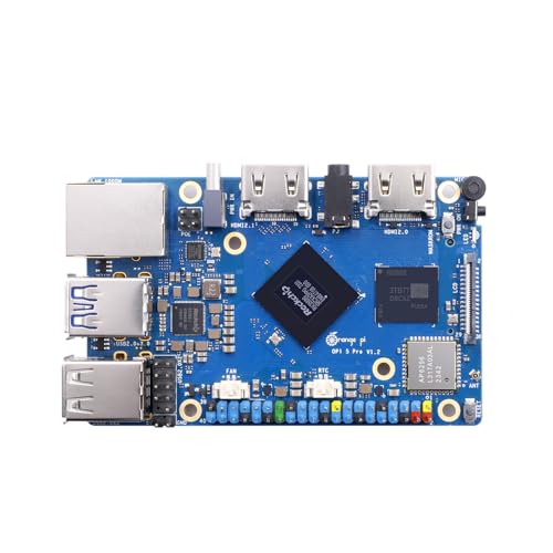Orange Pi 5 Pro 4GB LPDDR5 RK3588S 8 Core 64 Bit Single Board Computer, 8K Video Decoding 2.4GHz Frequency WiFi Bluetooth Open Source Board Run Orange Pi OS, Android, Debian, Ubuntu by Generic - Used condition - US$104.77