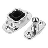 SOPOTUTU Türhalterung für Transporter und Wohnmobil aus Legierung Robustes Türverriegelungsset für Anhänger und Pferdeanhänger Stoßdämpfend Sicherer Türfeststeller für Laderaum und