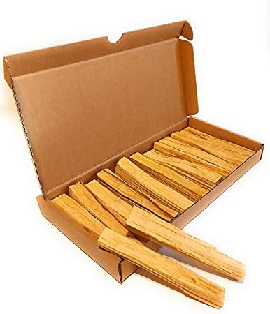 St@llion Palo Santo Natural Incense Wood Sticks Sustainably Sourced High Resin 10-12 Smudging Sticks Pk1