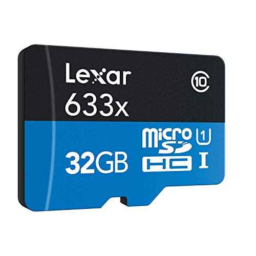 Lexar Pack Of 2 High-Performance 633X 32Gb (64Gb Total) Microsdhc Uhs-I Memory Cards With Sd Adapter Lsdmi32Gbbnl633A Bundle W/Deco Gear Sd Reader & Storage Case + Microfiber Cloth & Accessories #TOP3