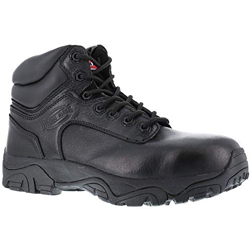 Reebok Iron Age Trencher Ia507 Women's Comp Toe Work Boot 100% Non-Metallic - Black - 12 Wide
