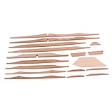 TIDTALEO 17個点 スプルース ブレース木材キット アコースティックギター用