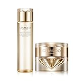 CHANDO HIMALAYA Gold Diamond Multi Anti-aging Cream (55g/1.94oz) - Gold Diamond Tightening Toner Serum 200ml/6.76oz Gift Set