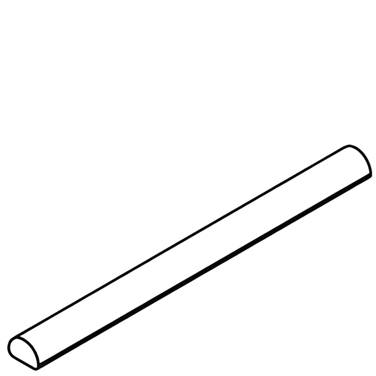 10-Meter PU Guardrail for BZ3266, BZ3126, BZ3543, BZ3283 and Other RC Car Tracks, RC Drift Car Track Accessories, Suitable for 1/32 1/43 1/58 1/64 1/76 Scale RC Car Model (White)