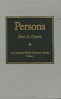 Persons: The Collected Works of Peter G. Ossorio, Volume I 0962566187 Book Cover