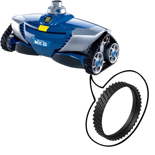 PHONILLICO 2 Stück Raupen für Zodiac MX8 MX6 – Rad Roboterreiniger Pool Ersatz R0526100