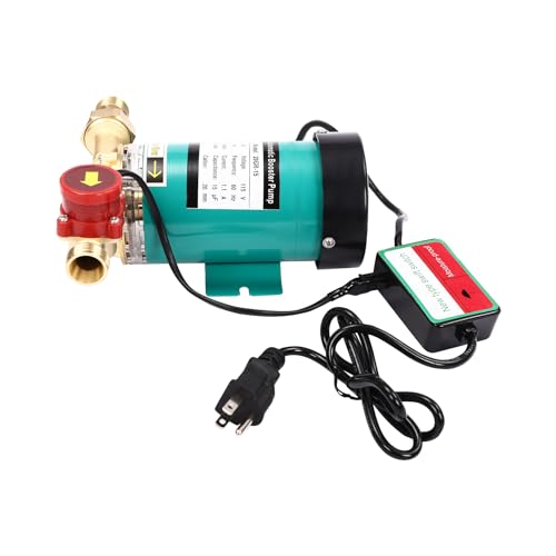 BANLICALI Water Pressure Booster Pump 120W 115V Automatic Household Water Pressure Booster Pump G3/4