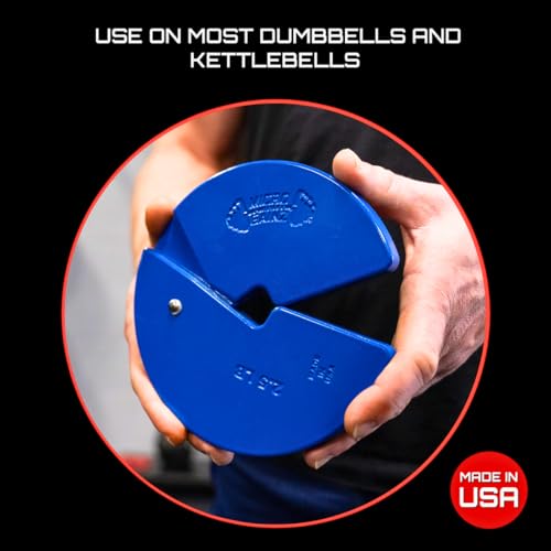 Image of Micro Gainz 2.5LB Dumbbell Fractional Weight Plates, 4-Piece