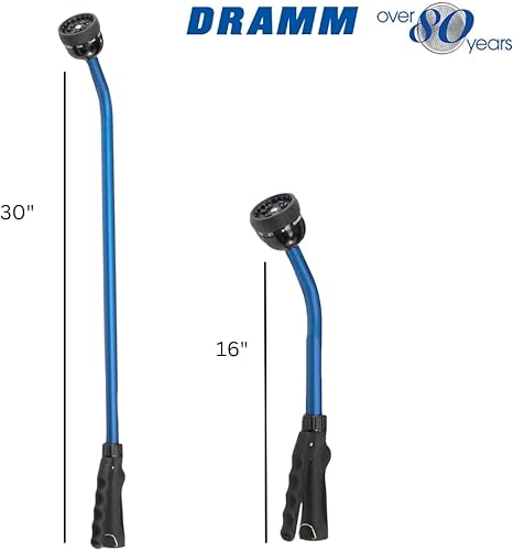 Miniatura 5 de Dramm 13801 Touch N - Válvula de cierre estilo gatillo de flujo completo con cerradura, para jardín, patio, plantas de riego, cestas colgantes,