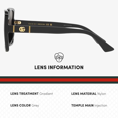 Gucci GG0632S Designer Sunglasse with Premium eSHADES Kit - Epitome of Luxury and Style4