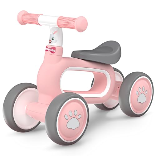 DRAMATION Baby Balance Bike for 1 Year Old Girls Gifts,