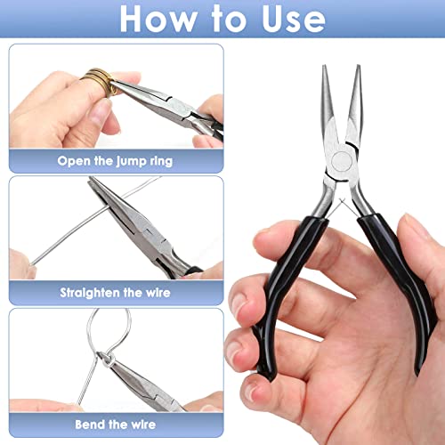 Billbotk Chain Nose Pliers For Jewelry Making thumb #3