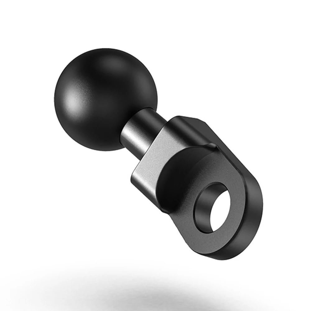 1 Inch Ball Head Fit for Mount Motorcycle Handlebar Base Clip Rearview Mirror Bracket Bike Riding Action Camera Parts