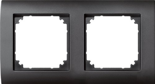 Preisvergleich Produktbild Merten 485214 M-ARC-Rahmen, 2fach, anthrazit