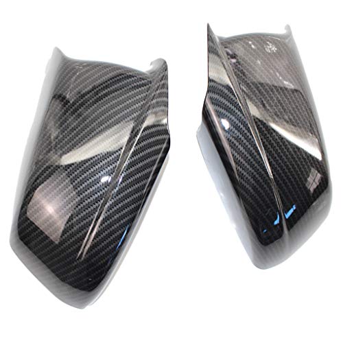 Morza 1 Paar Ersatz für die 5-Serie F10 / F11 / F18 umfasst Rechts GT 10-13 Rechts Links-Außenspiegel-Kappen Rear View Mirror Covers