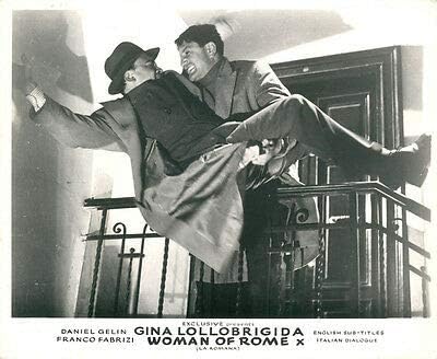 Woman of Rome La Romana Original Lobby Card Franco Fabrizi
