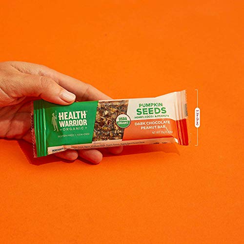 Health Warrior Pumpkin Seed Protein Bars, Honey Sea Salt, 8g Plant Protein, Gluten Free, Certified Organic, 12 Count - Thumbnail 6