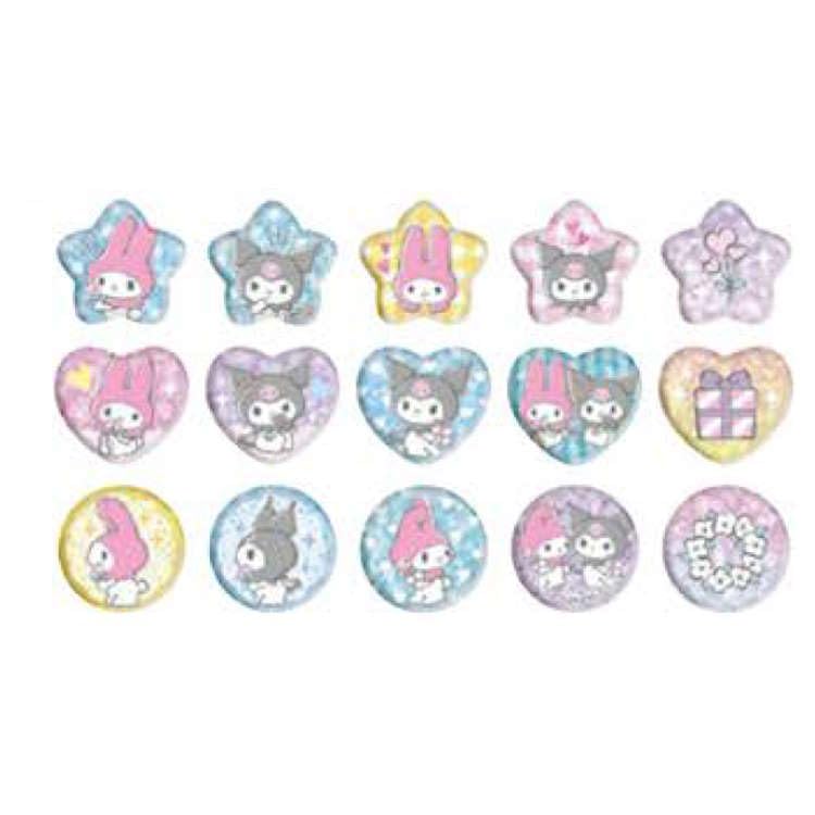 Amazon | クラックス マイメロディ&クロミ おはじきシール