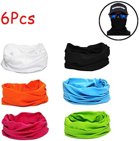 Ussuperstar Outdoor Wide Wicking Headband Seamless Headwear Bandana Scarf 6-10