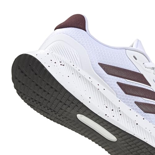 adidas Kadın RUNFALCON 5 W Yürüyüş Ayakkabısı, FTWWHT/MAROON/CBLACK, 37 1/3 EU