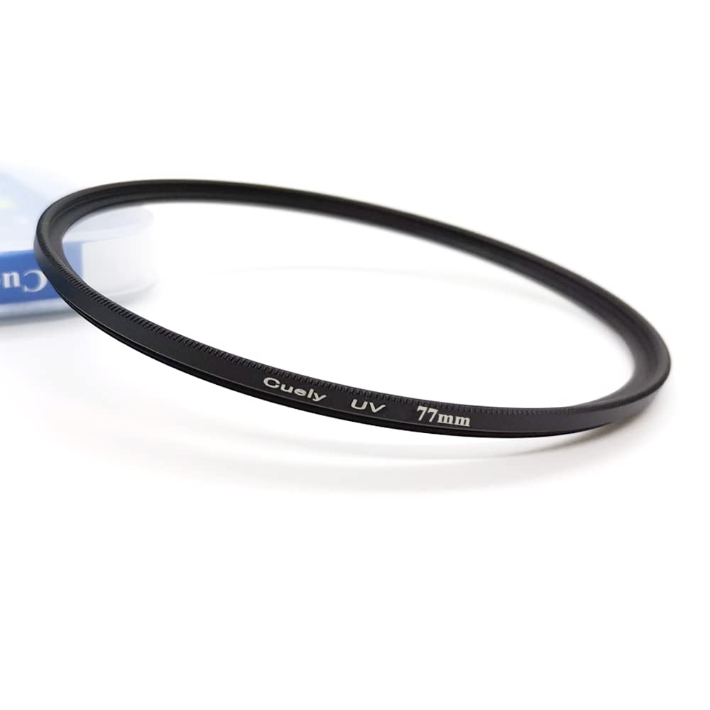 77mm HD UV Filter for RF 24-105 mm f/4L Lens for Canon EOS R5 R6 R RP Camera, and for AF-S NIKKOR 24-120mm f/4G AF-S 28mm f/1.4E for Nikon D780 D850 D750 Camera-1Pack