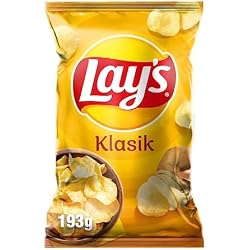 Lay's Klasik Sade Patates Cipsi Mega Boy 193 g