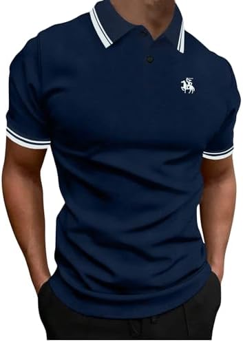 Lymio Men Polyester Regular Fit Polo T-Shirt (Polo-11-13)
