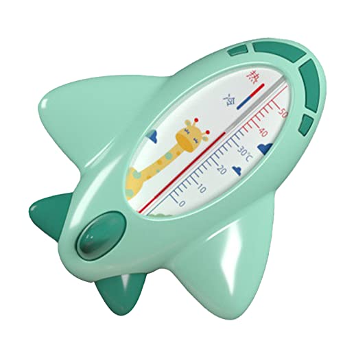 AMONIDA - Baby Thermometer, Airplane Shape Baby Bath Thermometer Bath Thermometer Baby with Much Fun for Baby Bath