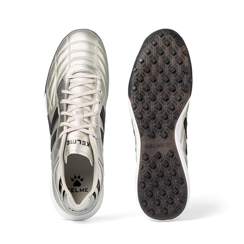 Botas de fútbol Kelme Heritage Turf Lite grises contra el cansancio 5