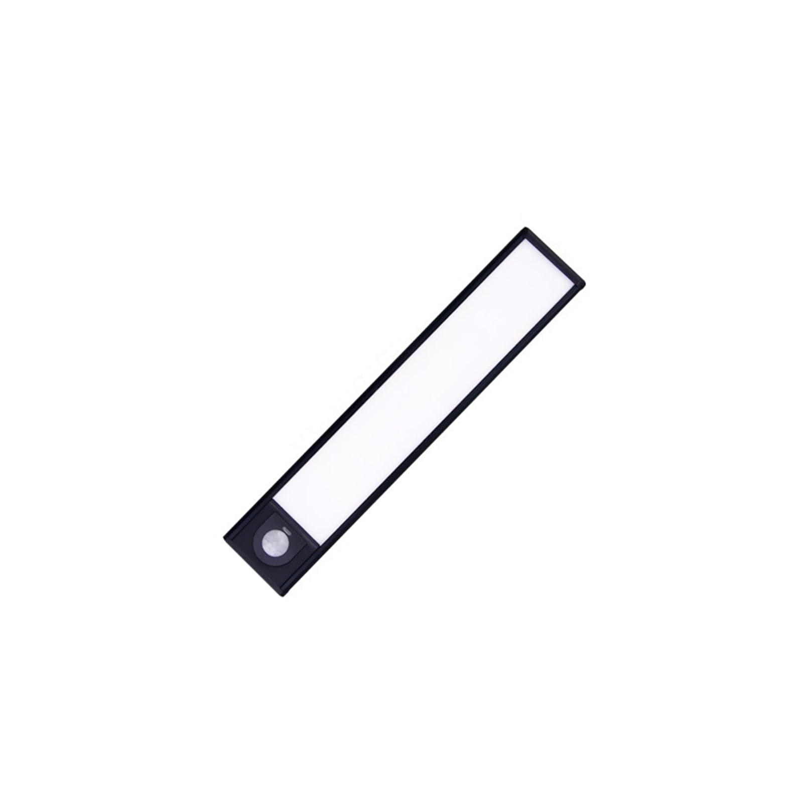 Luces Bajo Armario Luces LED Ultrafinas For Debajo Del Armario, Lámpara Recargable Por USB Con Sensor De Movimiento For, Iluminación Fondo(30CM Black,Warm white)