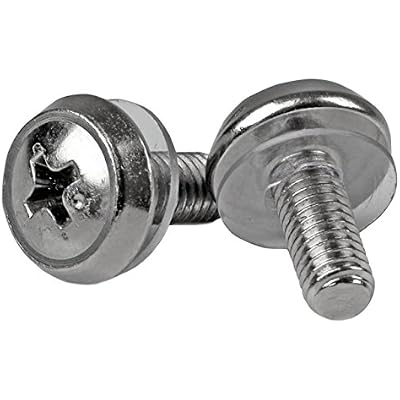 StarTech.com M5 Mounting Screws for Server Racks and Cabinets - 50 Pack - Screw kit (pack of 50) - CABSCREWS