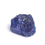 Peso en quilates :- 15.85 Ct. Gemhub 15.85 CT Cristales de Roca Zafiro Crudo en Bruto Zafiro Azul Certificado Natural para joyería DP-575