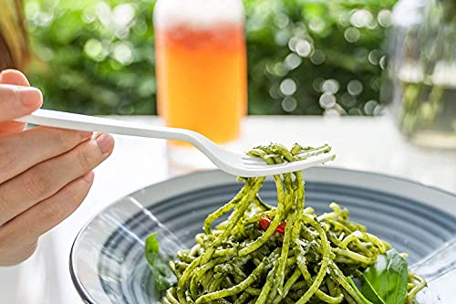 Save 50% on POSATE Heavyweight Plastic Forks - 100 Count - Image 6