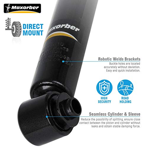 Maxorber 2 Rear Struts Shock Absorbers Compatible With 2000 2001 2002 2003 2004 2005 2006 For Bmw X5 555610 39051 G64046 1213-0272 12130272 31306754341 #TOP3