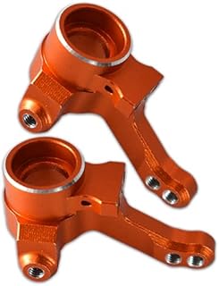 Aluminum Front Knuckle Arm For 1/10 Traxxas Ford GT 4-Tec 2.0 83056-4/4-Tec 3.0 93054-4 - 1Pr Set Orange