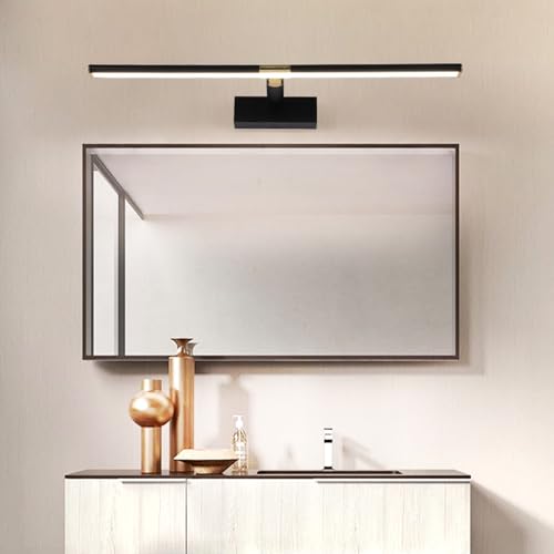 Iluminación Moderno Interior con Apliques de Pared LED Espejo y Lámpara Larga 60cm Luz Cálida