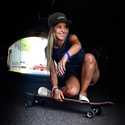 Snapback Hats For Men & Women I (Love) Australian Rules Football Red Heart Sports Lovers Rugby Acrylic Flat Bill Baseball Cap Navy Design Only #TOP3