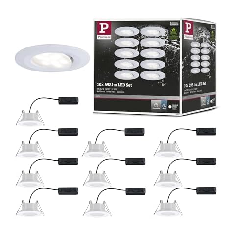 Paulmann 99924 Calle Dimmable LED Cabinet Lights Cover