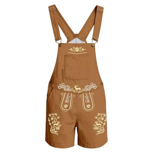 Ropa de Oktoberfest para hombre con pantalones cortos tradicionales bávaros