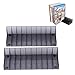 ASHATA Supporto per Porta Carte da Gioco CD 2 Pezzi Supporto per Rack Organizzare Staffa Compatibile per PS4/per PS4 Slim/per PS4 PRO Box