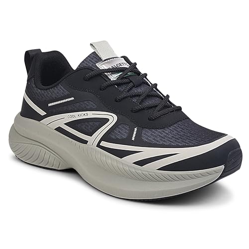 Image of Calcetto Men's CLT-1026 Lifestyle Shoes | Extra Comfort & Lightweight with Chunky Sole | Stylish Lace-Up Footwear
