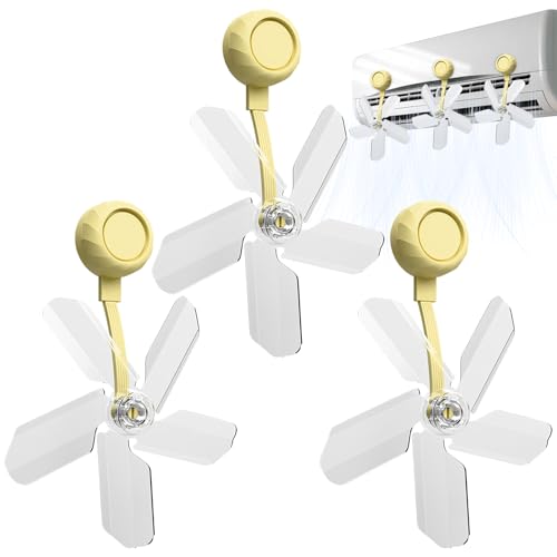 Déflecteur d'air de climatisation anti-flux direct et réduction bruit chambre lot de 3