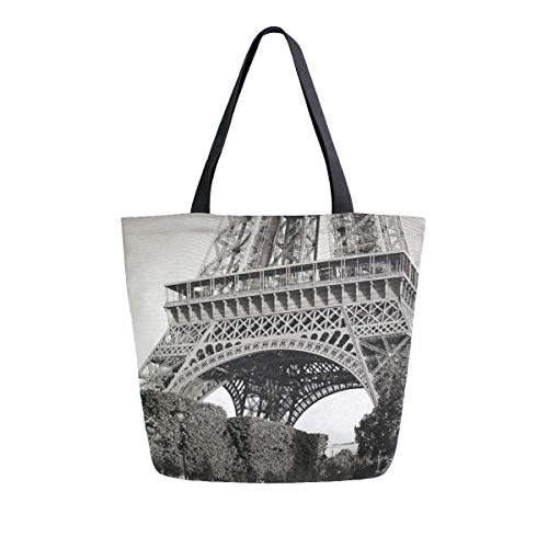 Women's Tote Bag Top Handle Handbags Shoulder Tote Bag Tower Tote Washed Canvas Purses Bag