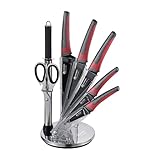 EDEN BERG 8PCS KNIFE SET WITH ROTATING STAND