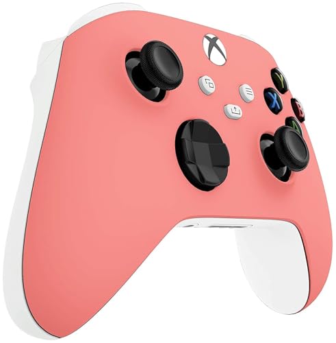 Image of Custom Controllerzz Wireless Controller for Microsoft Xbox Series X /S & Xbox One - Custom Soft Touch Feel - Custom Xbox Series X /S Controller (X /S Coral)