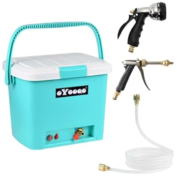 portable shower rinse kit