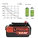 Labtec 2-Pack 6Ah Max 20V Lithium Battery Replacement for Black & Decker ASL/BDC/LD/LC/LP Series, Compatible with LBXR20 LBXR20B LBXR20-OPE LBXR2020 LBXR20 LB20 LBX20 - High Capacity Cordless Tool
