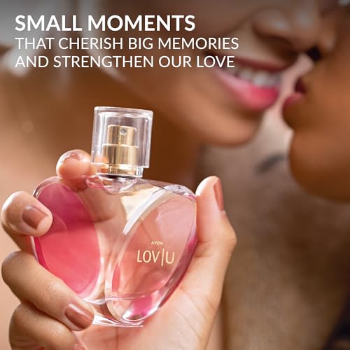 Avon Lov U Eau de Parfum 50ml, Delightful Fruity & Floral Scent, Long Lasting Scent, Perfect for Any Occasion, Cruelty Free - Image 5
