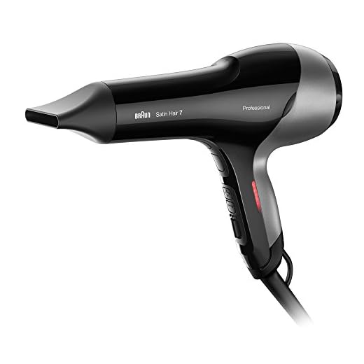 Braun Satin Hair 7 SensoDryer hårtork HD 780, med termosensor och stylingmunstycke, 2000 watt