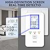 Steadfast Haven 4-in-1 Detector with HD Screen, Home, Apartment, Hotel, Camping RV (White) #5